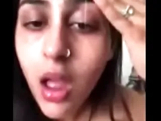 Desi indian girl had a A- orgasam